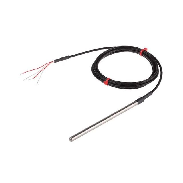 PT100 4 WIRE CLASS B 6X125MM 2M