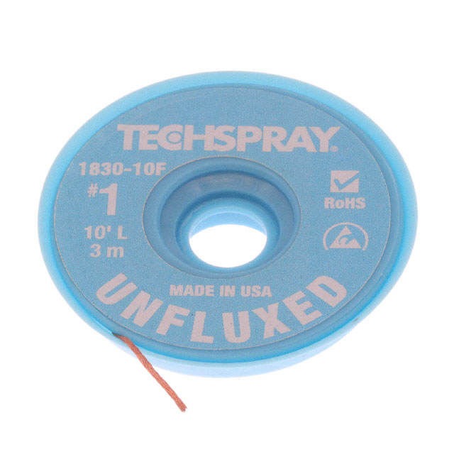 DESOLDER BRAID UNFLUX 0.035" 10'
