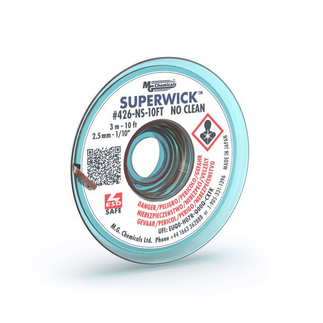 SUPERWICK - #4 BLUE, STATIC FREE
