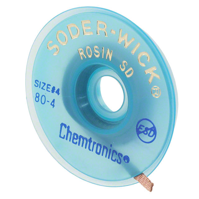 DESOLDER BRAID ROSIN 0.11" 10'