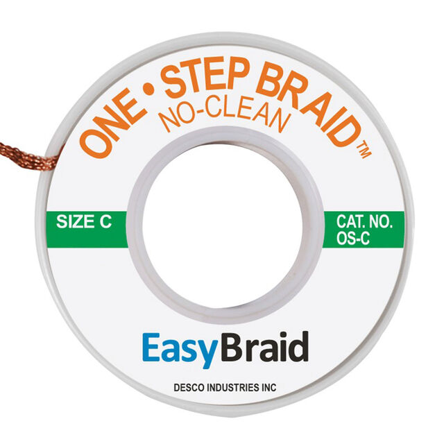 DESOLDER BRAID NO-CLN 0.075" 5'