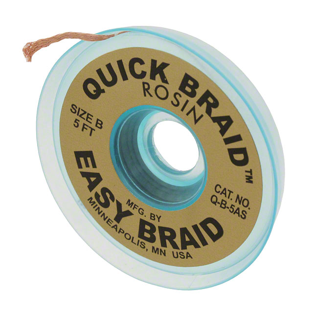 DESOLDER BRAID ROSIN 0.05" 5'