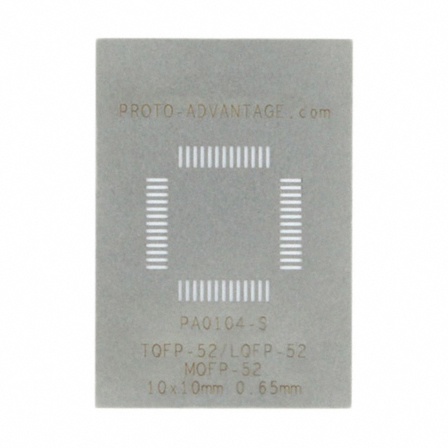 MQFP-52/TQFP-52/LQFP-52 STENCIL