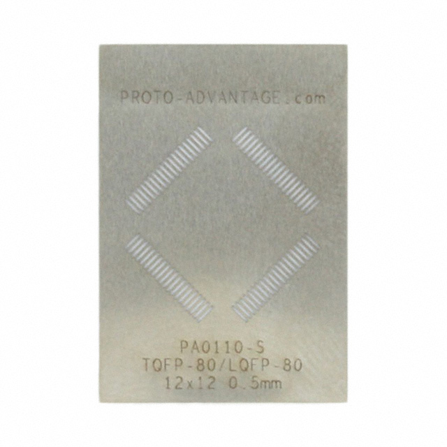 STENCIL TQFP-80 .5MM