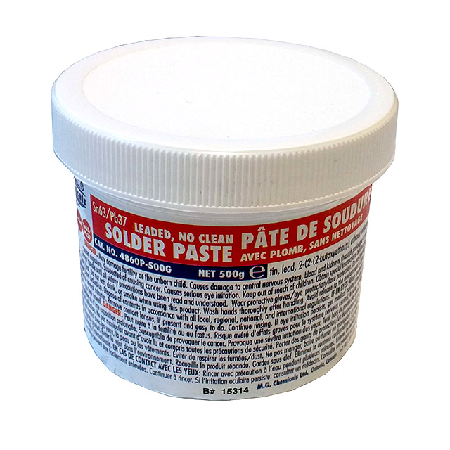 LEADED SOLDER PASTE, SN63/PB37,