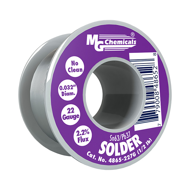 SOLDER NO-CLEAN 63/37 1/2 LB