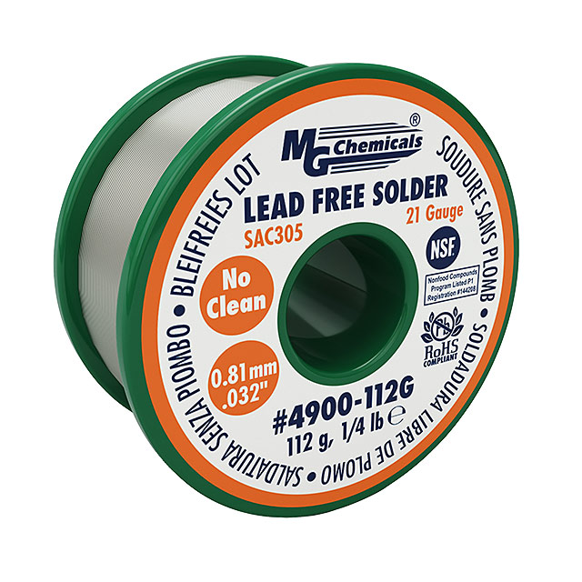 SOLDER LF SN96 21GAUGE .25LBS