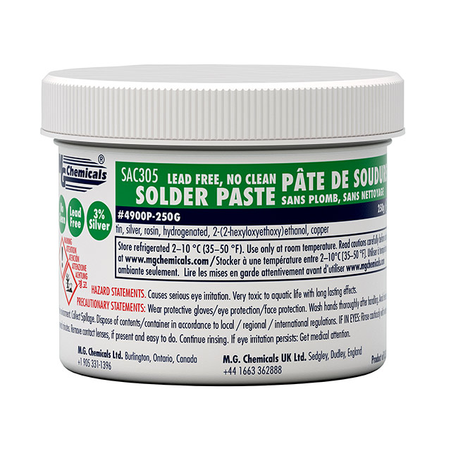 LEAD FREE NO CLEAN SOLDER PASTE