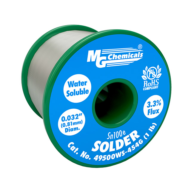 SOLDER WIRE WS 3.3% FLUX CORE 0.
