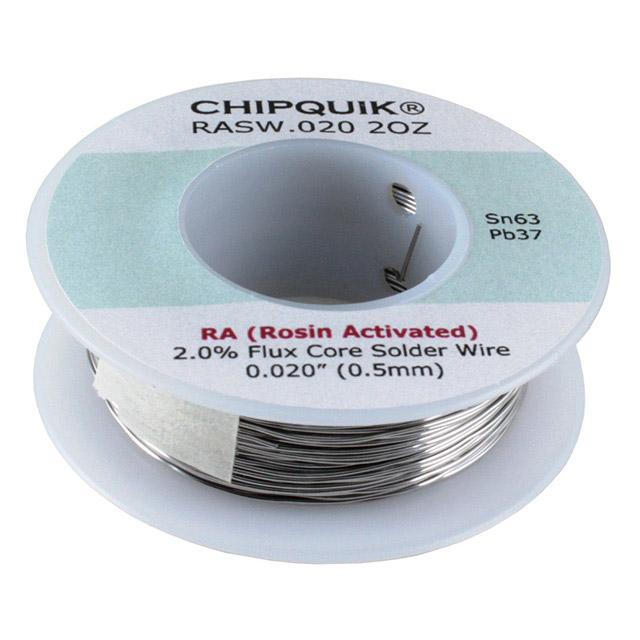 SOLDER WIRE 63/37 TIN/LEAD ROSIN