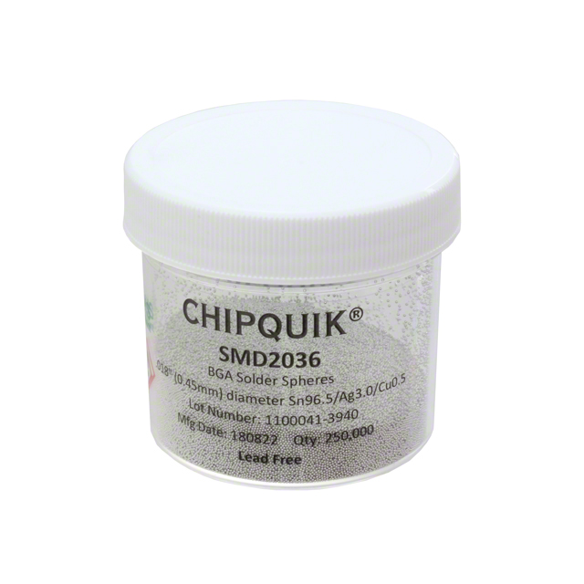 SOLDER SPHERES SN96.5/AG3.0/CU0.