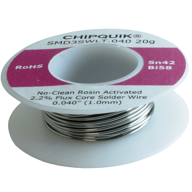SN42/BI58 2.2% FLUX CORE SOLDER