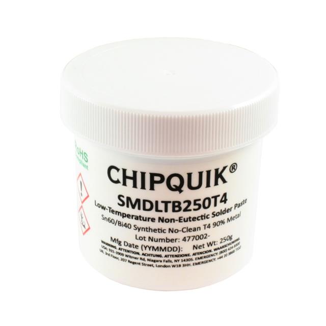 SOLDER PASTE SN60/BI40 T4 250G J