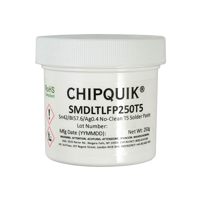 SOLDER PASTE SN42/BI57.6/AG0.4 L