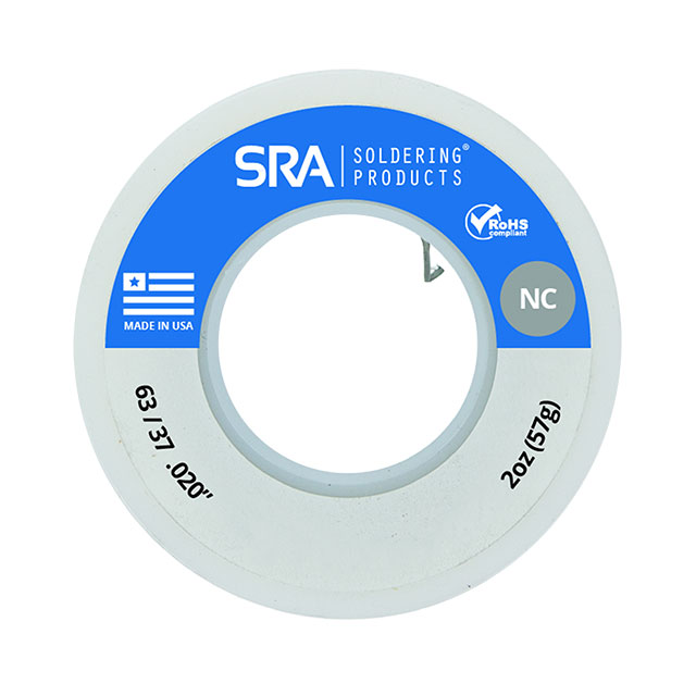 NO-CLEAN FLUX CORE SOLDER, 63/37