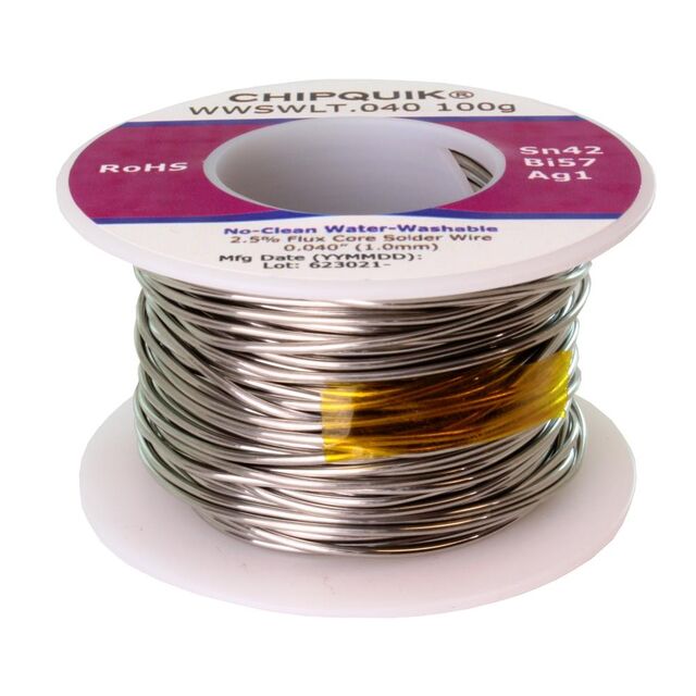 SN42/BI57/AG1 2.5% NO-CLEAN WATE