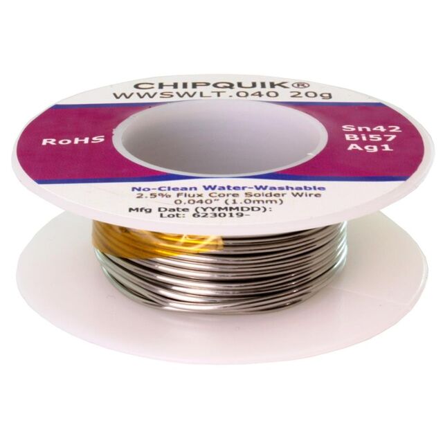 SN42/BI57/AG1 2.5% NO-CLEAN WATE
