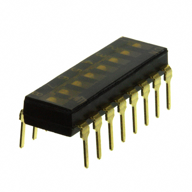 SWITCH SLIDE DIP SPST 0.025A 24V