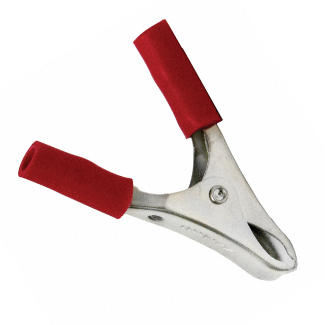 BATTERY CLIP STEEL INSUL 15A