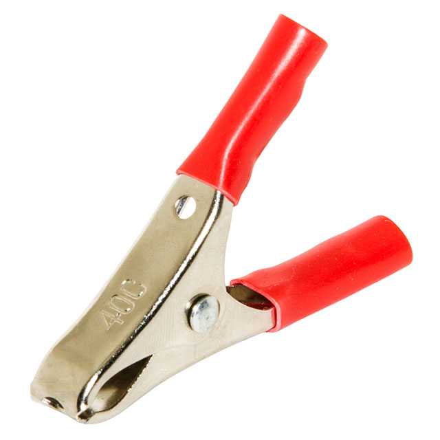 BATTERY CLIP COPPER INSUL 20A