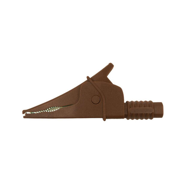 1KV CROC CLIP CLIFF BROWN