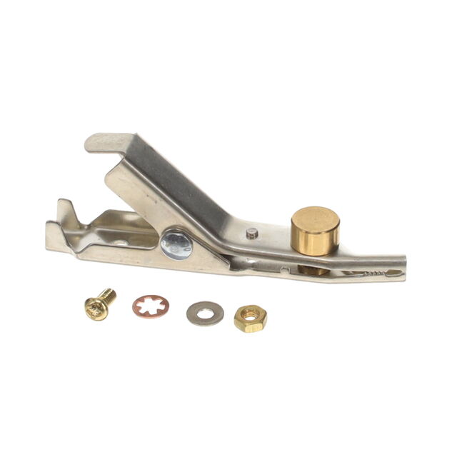 TELECOM CLIP SILVER NON-INSUL