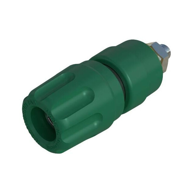 TEST SOCKET PKI 10A GRN 4MM M4 T