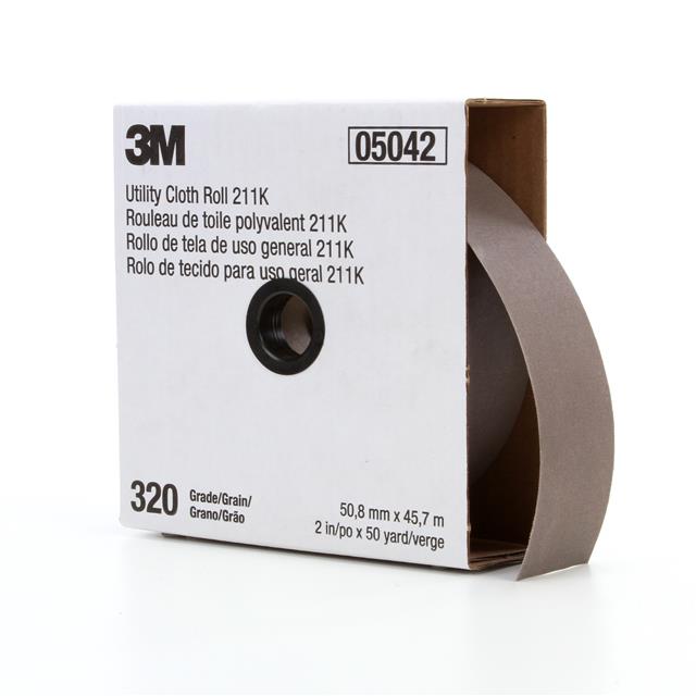3M UTILITY CLOTH ROLL 211K, 320