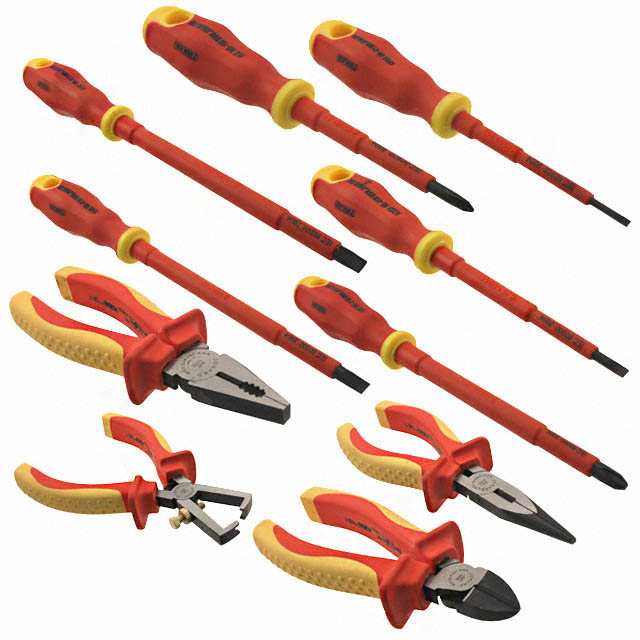 TOOL KIT INSULATED SCRWDRVR/PLR