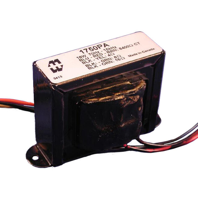 AUDIO XFMR 4, 8, 16 CHAS MNT