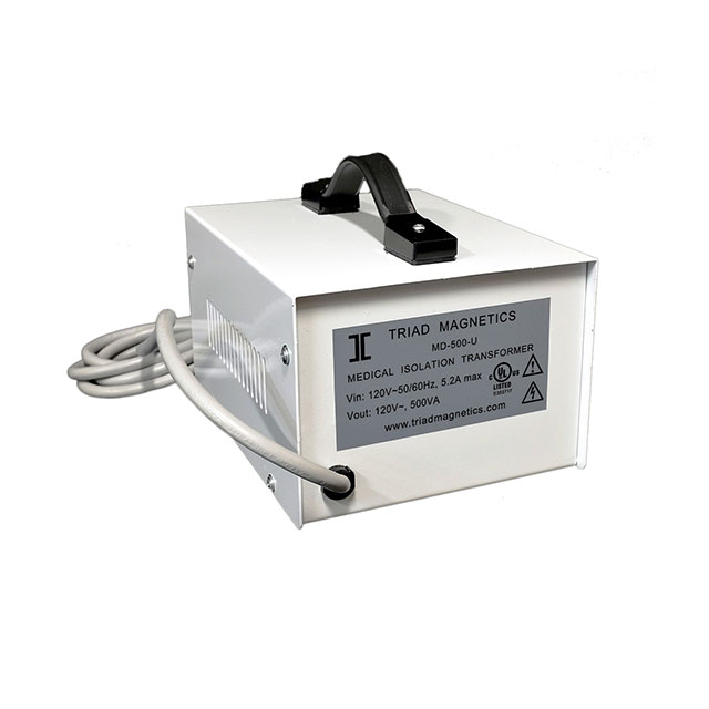 XFRMR MED GRADE ISOL 120V 500VA