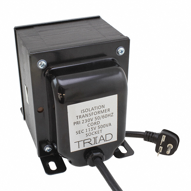 XFRMR ISOL 230V TO 115V 500VA